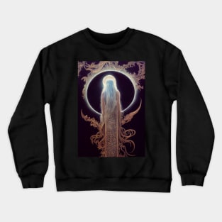 Selûne, Our Lady of Silver Crewneck Sweatshirt